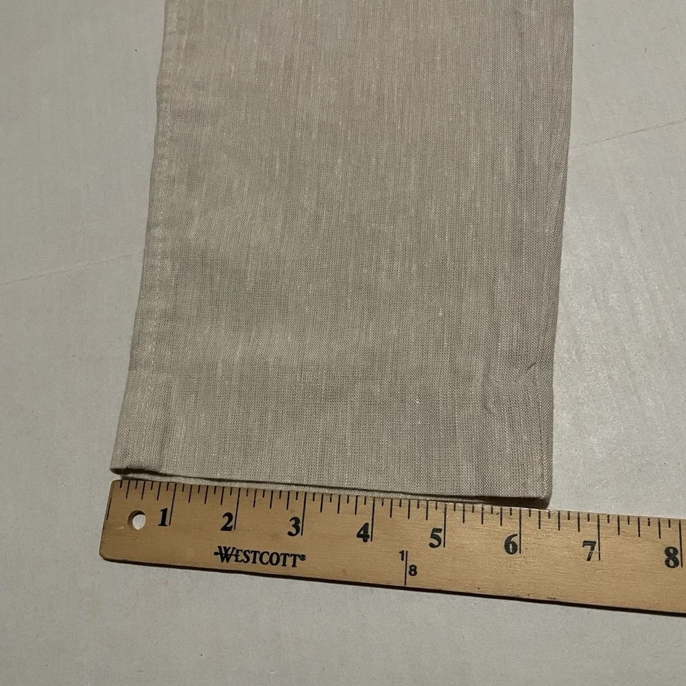 NEW Porter & Ash Pants Mens 29 X‎ 30 Linen Blend Chino Beige Washable Straight